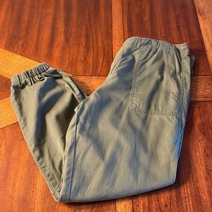 Olive Green Cargo Style Jogger